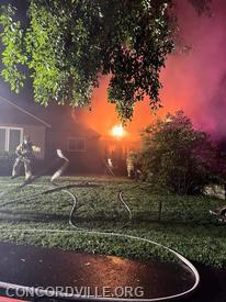 Front door entry by firefighters